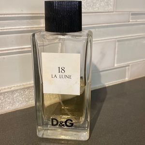D&G DOLCE & GABBANA 18 LA LUNE EAU DE TOILETTE SPRAY 3.3 FL OZ HALF FULL